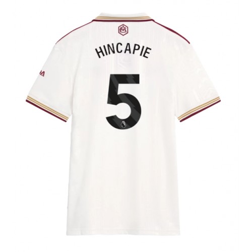 Arsenal Piero Hincapie #5 Replika Tredjetrøje Dame 2025-26 Kortærmet Arsenal Piero Hincapie #5 Replika Tredjetrøje Dame 2025-26 Kortærmet